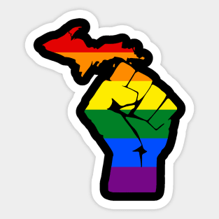 LGBTQ+ Michigan Revolution Sticker